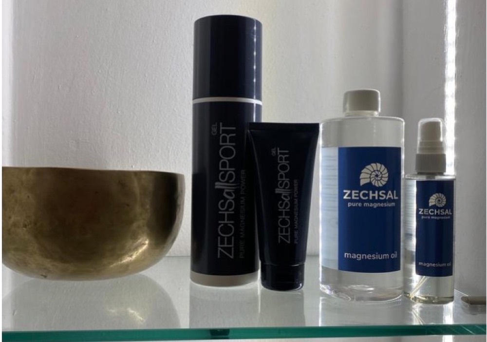 Magnesiumöl-Massage